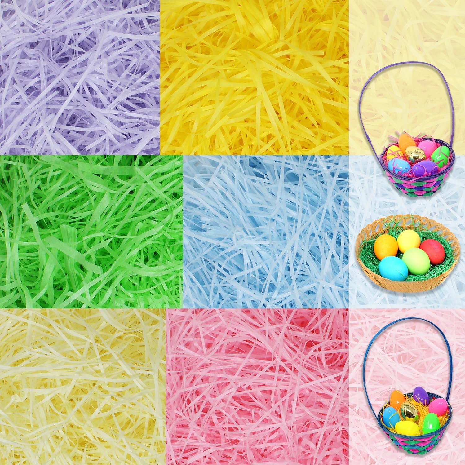 Hunting & Outdoor Supplies Vanderbijlpark - Easter Grass 24oz, 6 Colors Crinkle