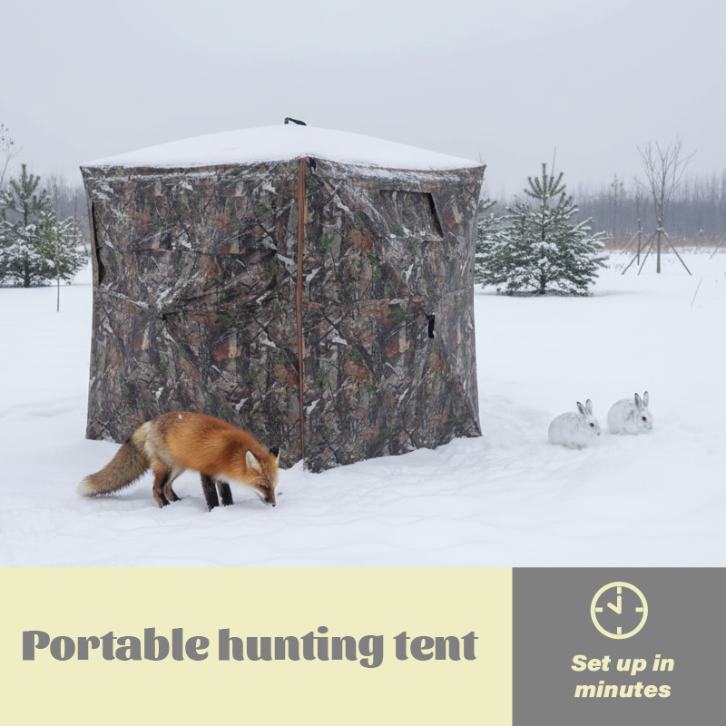 Hunting & Outdoor Supplies Vanderbijlpark - Camouflage Pop-Up Hunting Blind Easy Setup