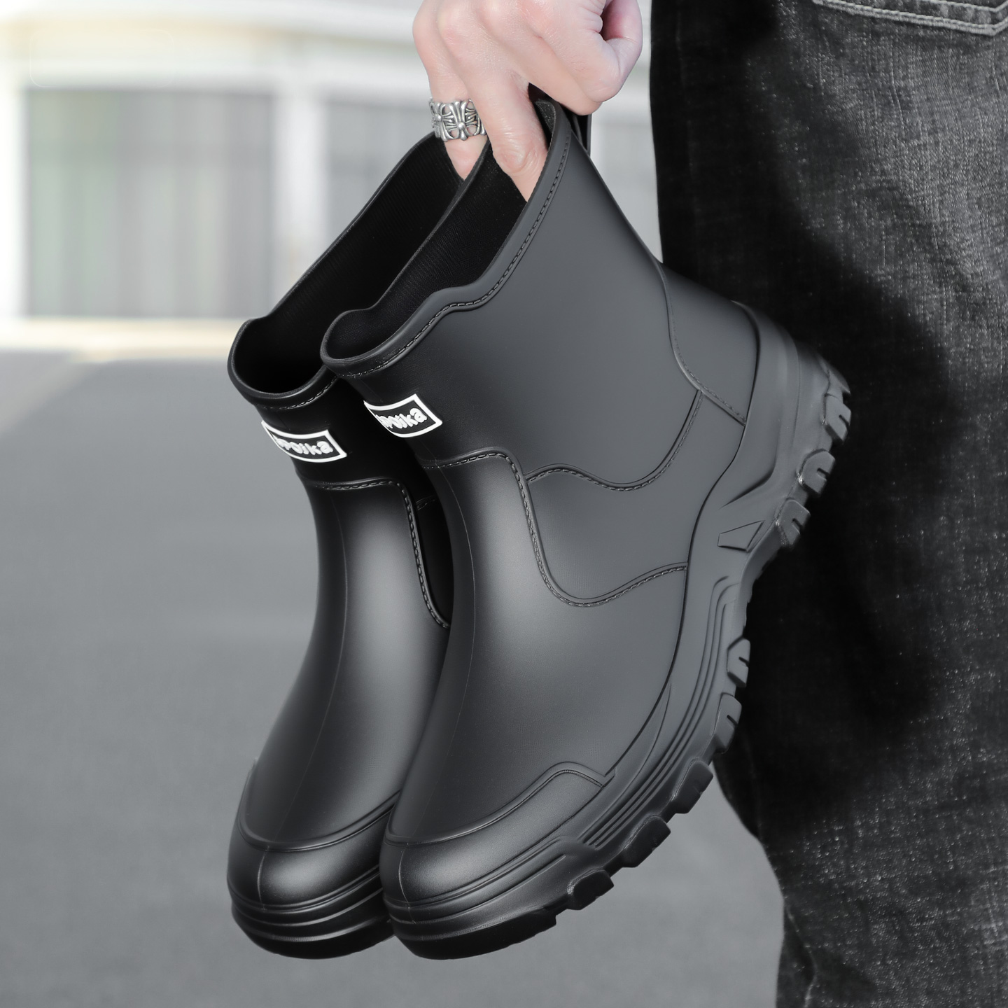 Fishing Waders Breathable - Fashionable new style men's mid-calf rain