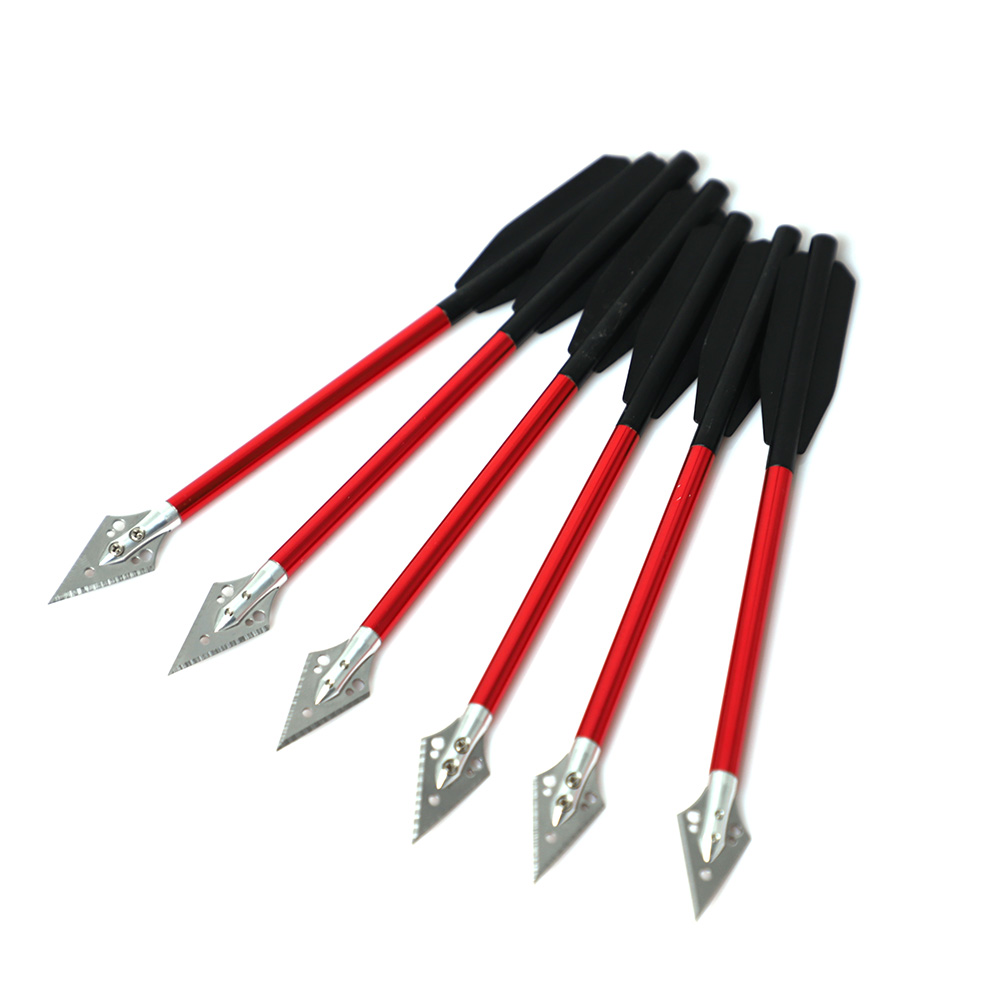 Crossbow Bolt Broadhead - 6/12pcs 6.69inch crossbow bolts solid aluminum