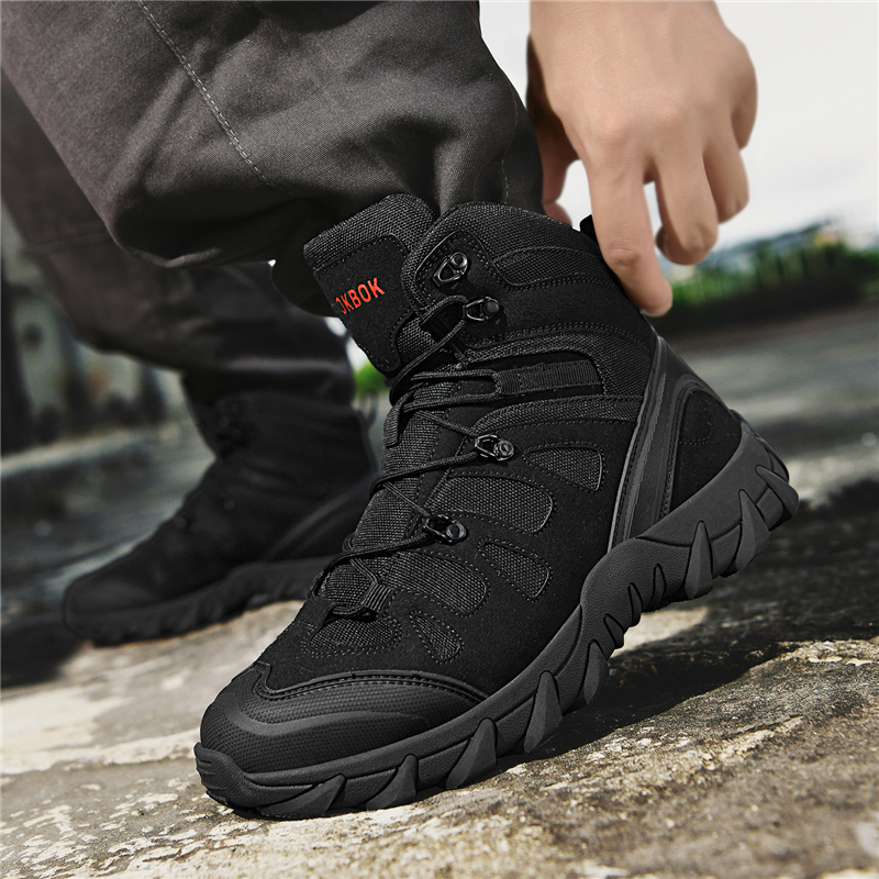 Men New Tactical Boots Trainin - Outdoor Hunting Boots For Men บทวิจารณ์และราคา