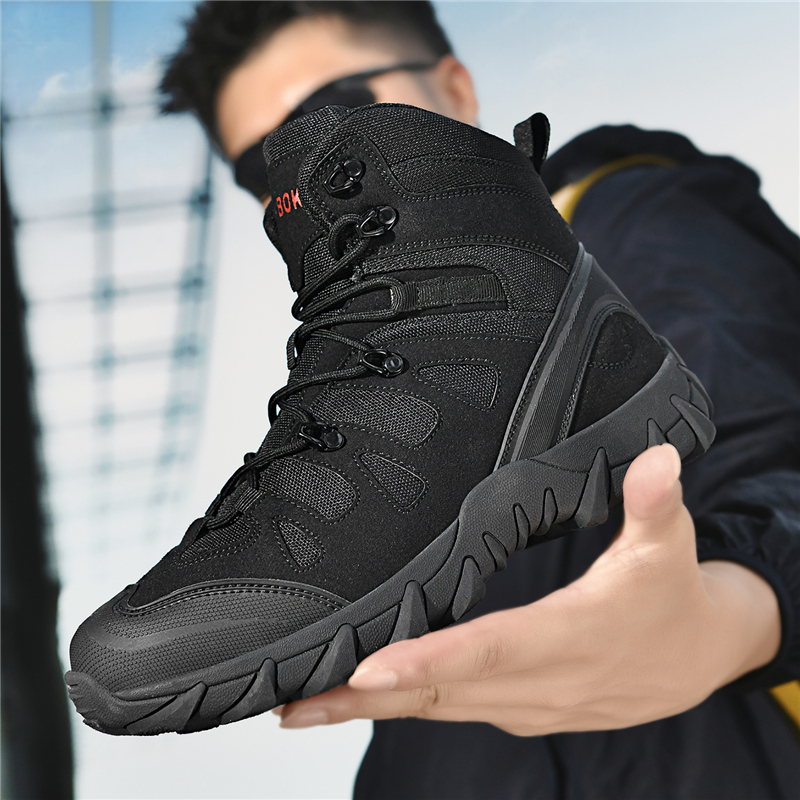 Men New Tactical Boots Trainin - Outdoor Hunting Boots For Men บทวิจารณ์และราคา