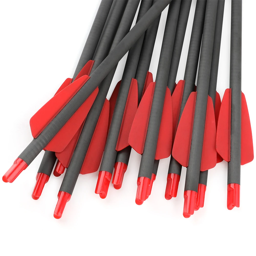 6/12pcs Pure Carbon Aluminium  - Crossbow Bolt Broadhead บทวิจารณ์และราคา