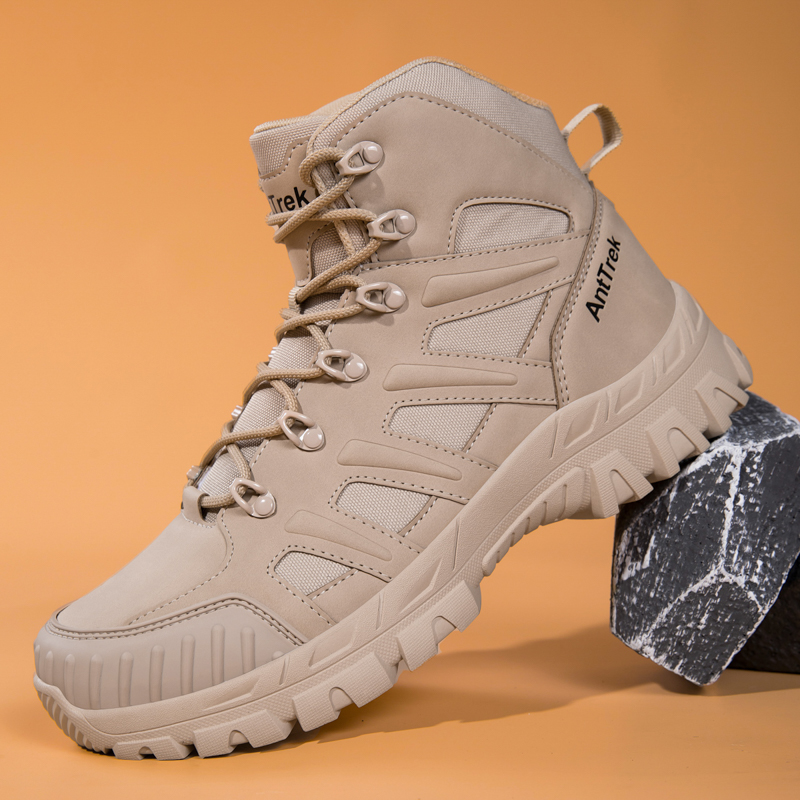 Men Trekking Hunting Shoes Bra - Hunting Outdoor Brands บทวิจารณ์และราคา
