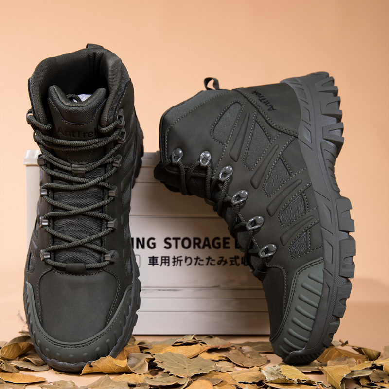 Men Trekking Hunting Shoes Bra - Hunting Outdoor Brands บทวิจารณ์และราคา