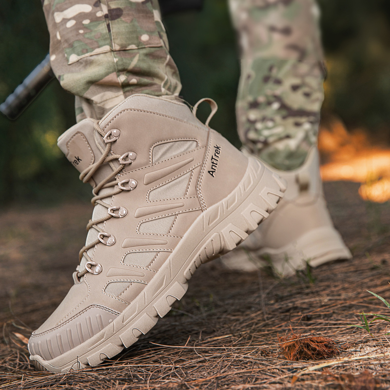 Men Trekking Hunting Shoes Bra - Hunting Outdoor Brands บทวิจารณ์และราคา