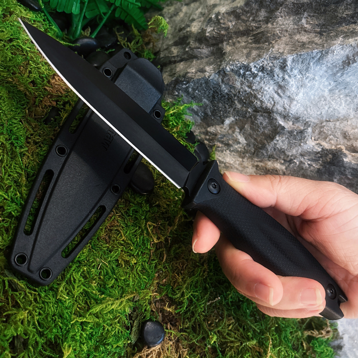 Outdoor Fixed Blade Knife For  - Hunting Knife Outdoor Edge บทวิจารณ์และราคา