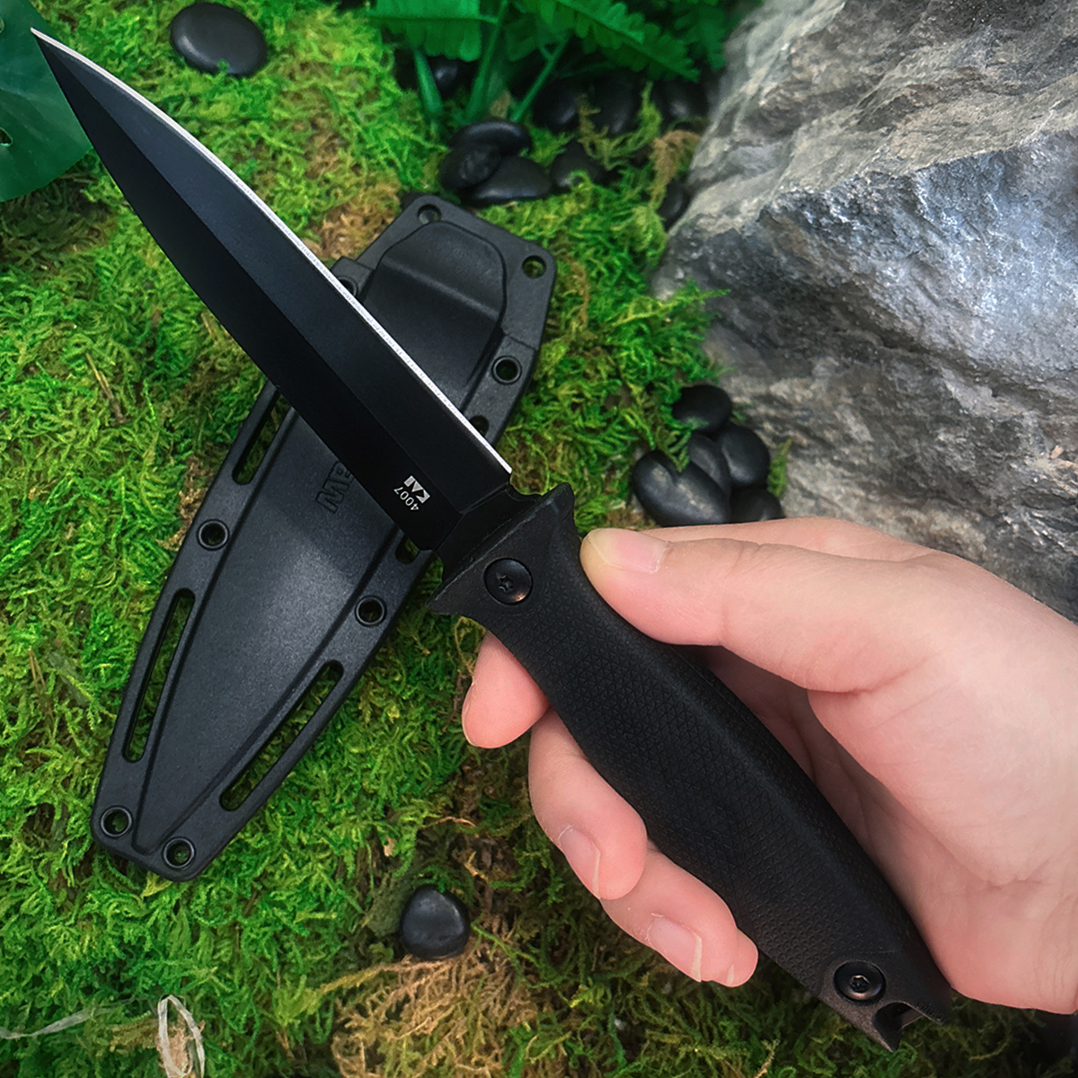 Outdoor Fixed Blade Knife For  - Hunting Knife Outdoor Edge บทวิจารณ์และราคา