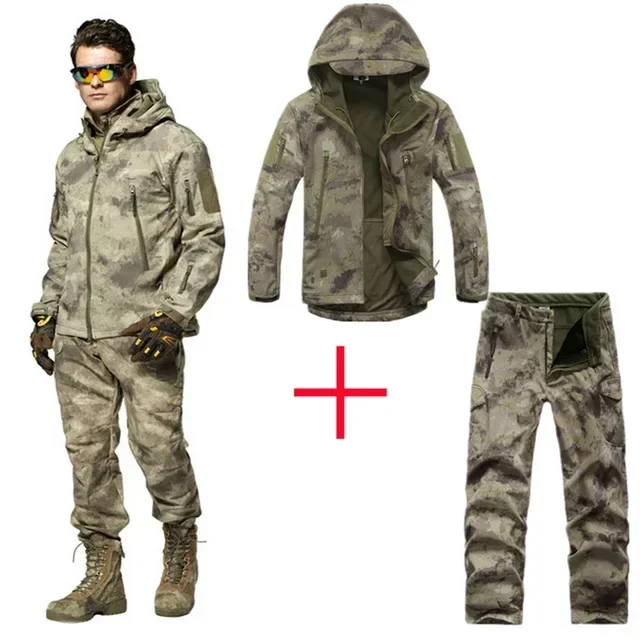 Men Outdoor Waterproof Jackets - Outdoor Hunting Outfit บทวิจารณ์และราคา