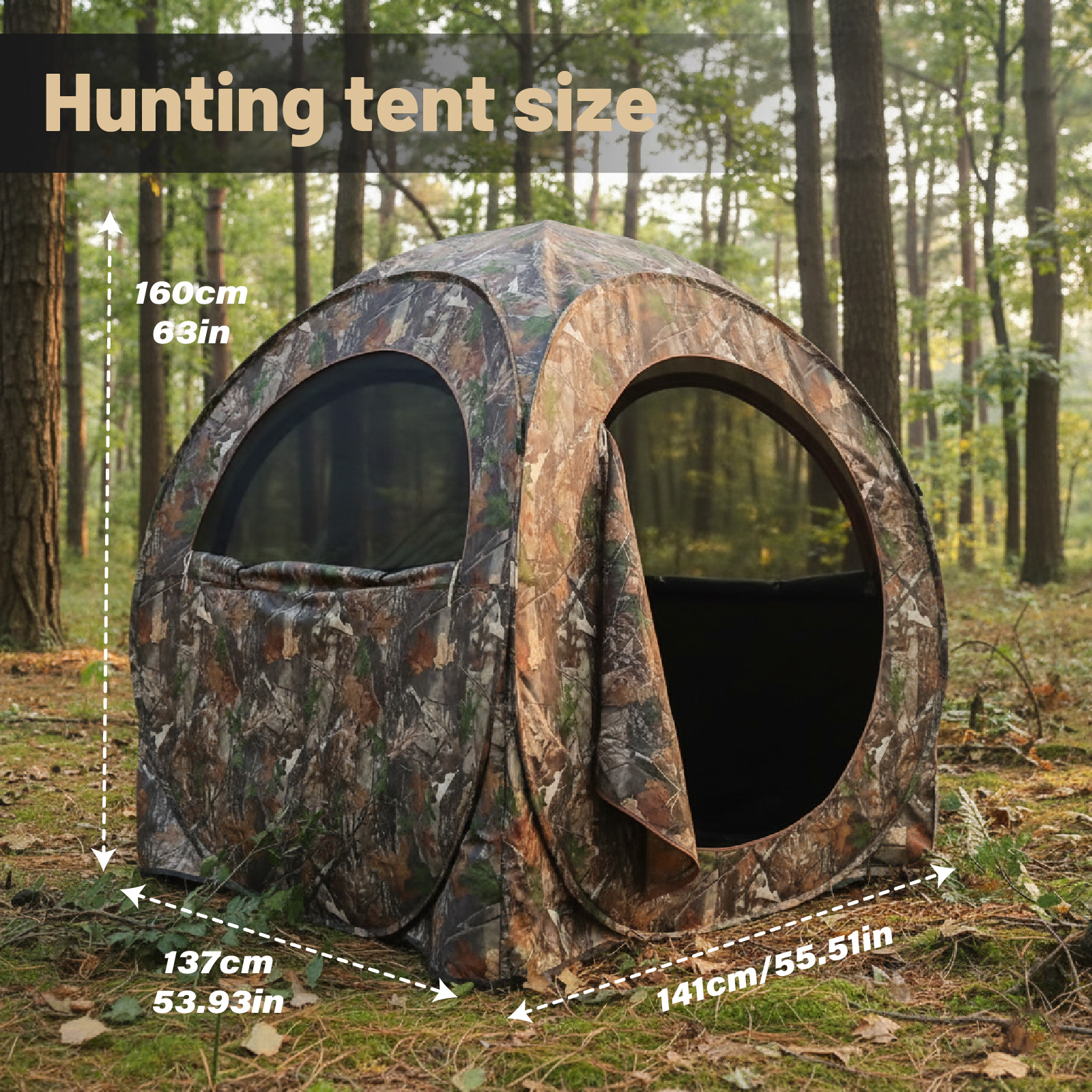 Camouflage Pop-Up Hunting Blin - Hunting & Outdoor Supplies Vanderbijlpark บทวิจารณ์และราคา