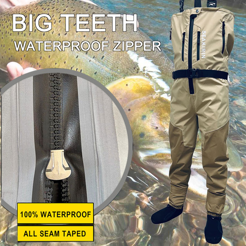 Zip-front Breathable Stout Che - Fishing Waders Breathable บทวิจารณ์และราคา