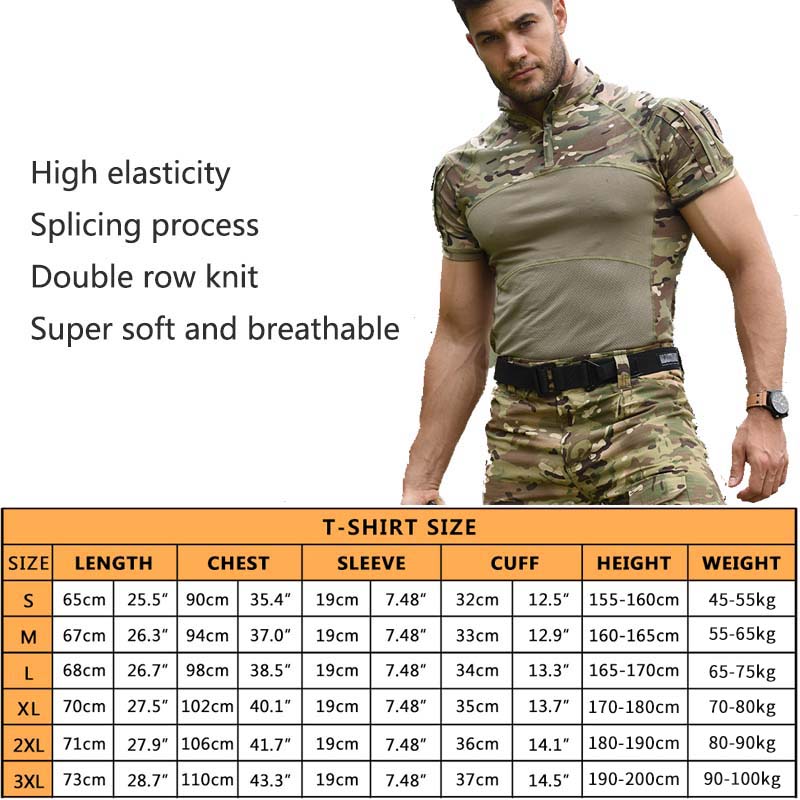 Tactical T Shirt Shirts Men Ai - Wildman Hunting & Outdoor Reviews บทวิจารณ์และราคา
