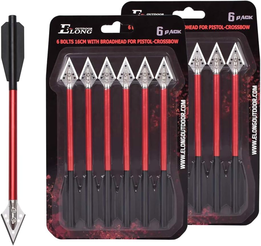 Aluminium Crossbow Bolts Arrow - Crossbow Bolt Broadhead บทวิจารณ์และราคา
