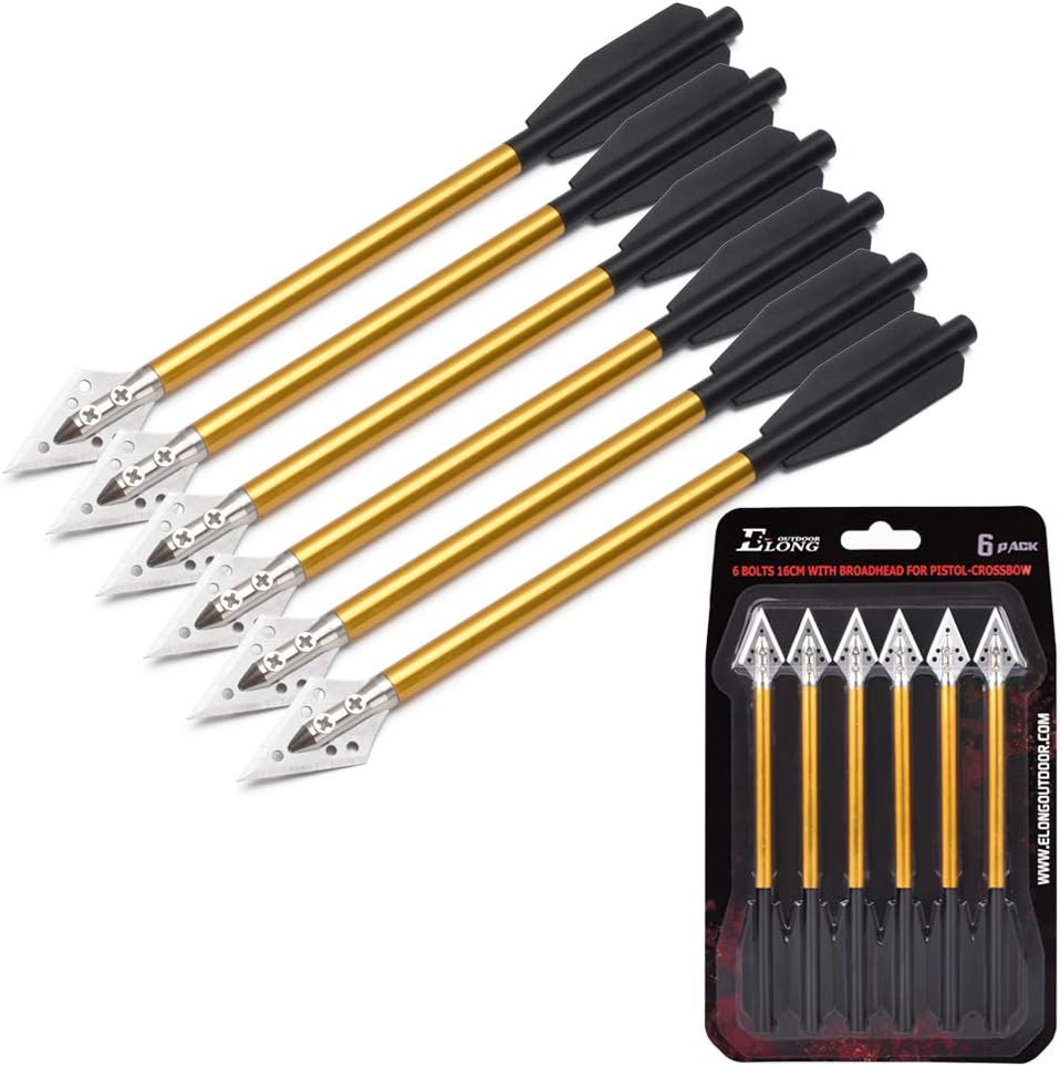 Aluminium Crossbow Bolts Arrow - Crossbow Bolt Broadhead บทวิจารณ์และราคา