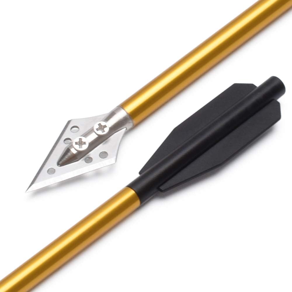 Aluminium Crossbow Bolts Arrow - Crossbow Bolt Broadhead บทวิจารณ์และราคา