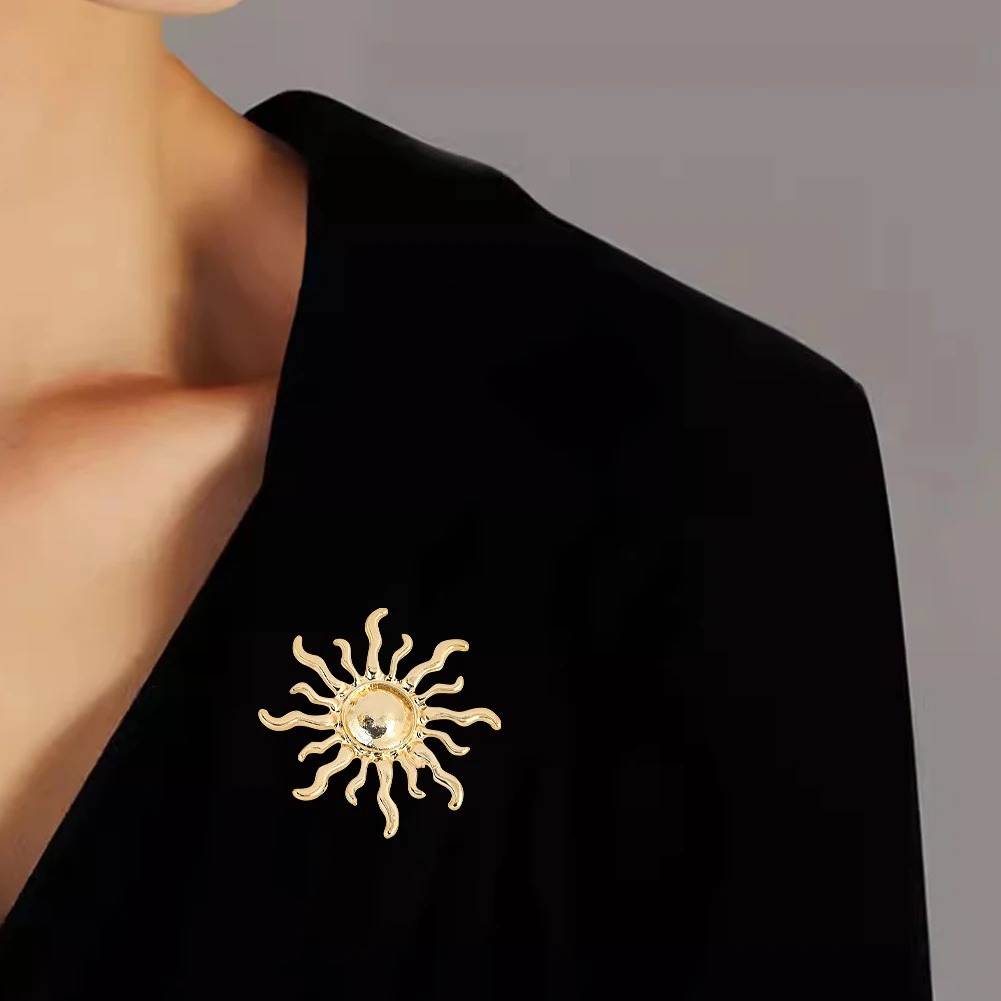 Sunburst Flower Alloy Brooch R - Outdoor Hunting Outfit บทวิจารณ์และราคา