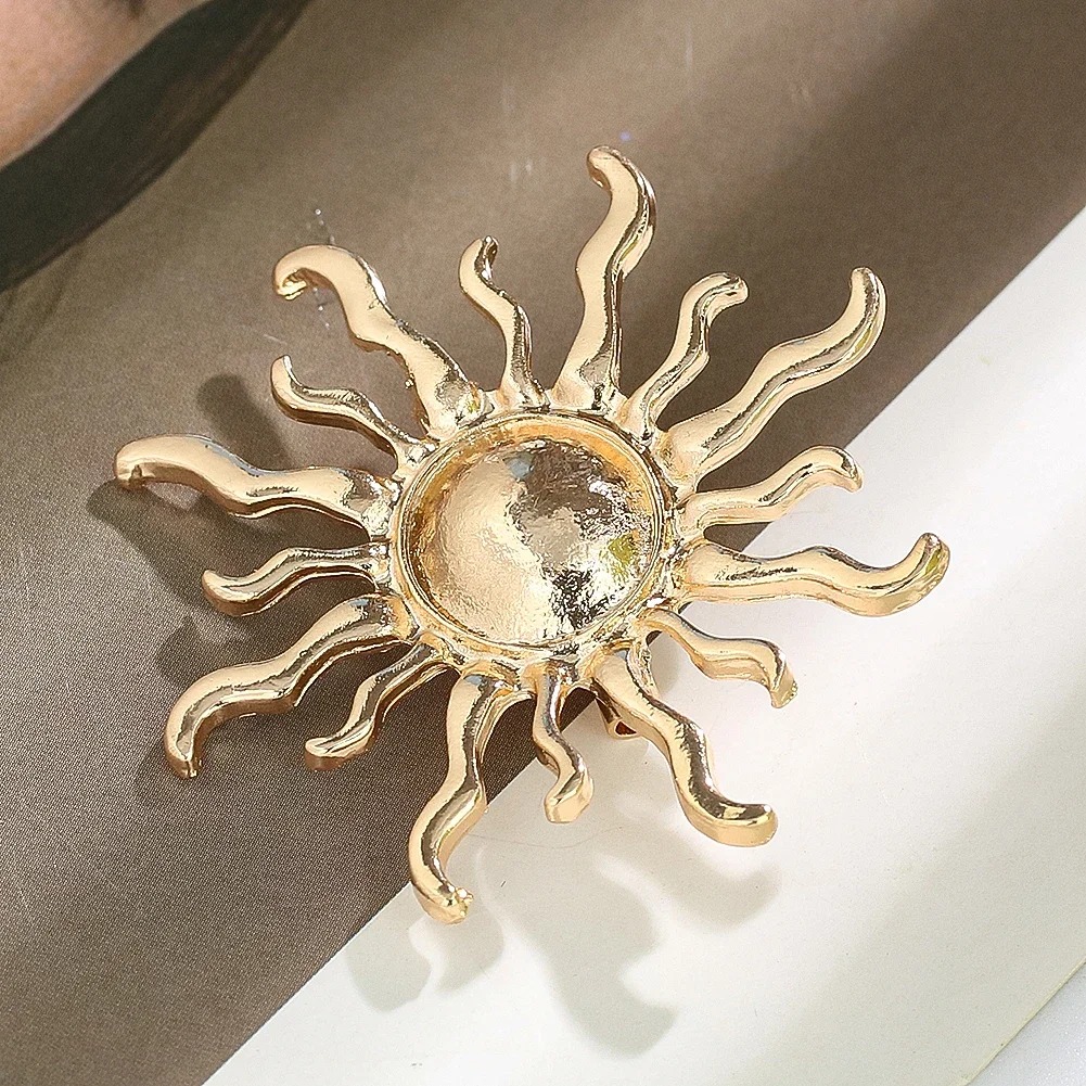 Sunburst Flower Alloy Brooch R - Outdoor Hunting Outfit บทวิจารณ์และราคา