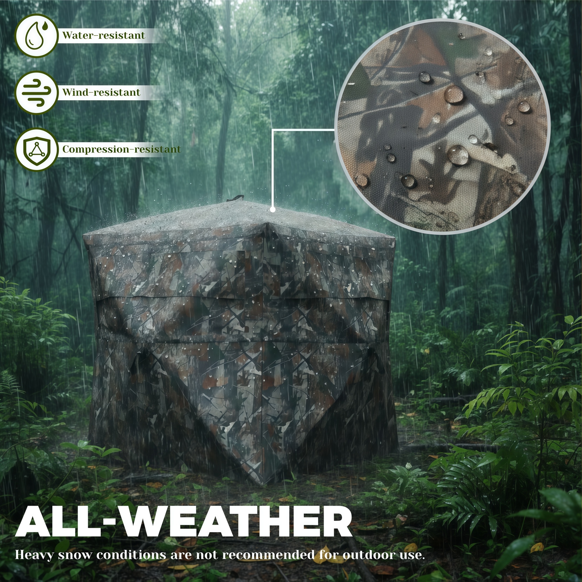 Camouflage Pop-Up Hunting Blin - Hunting & Outdoor Supplies Vanderbijlpark บทวิจารณ์และราคา