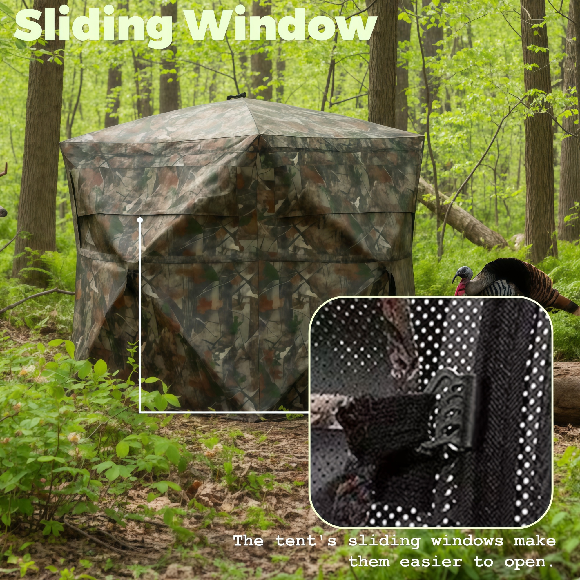 Camouflage Pop-Up Hunting Blin - Hunting & Outdoor Supplies Vanderbijlpark บทวิจารณ์และราคา