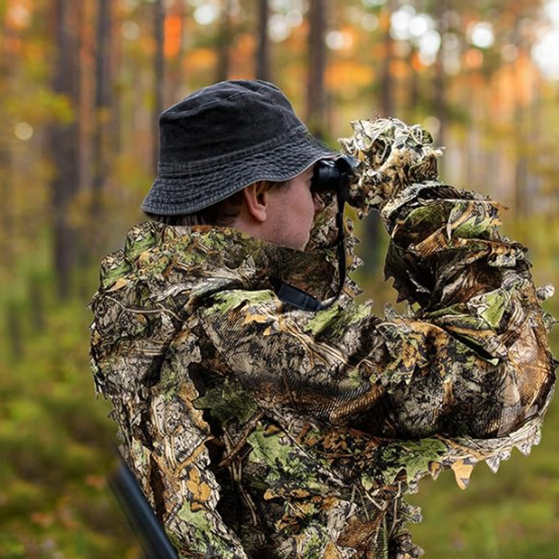 Hunting Suit Jungle Leaves Lig - Outdoor Hunting Photography บทวิจารณ์และราคา