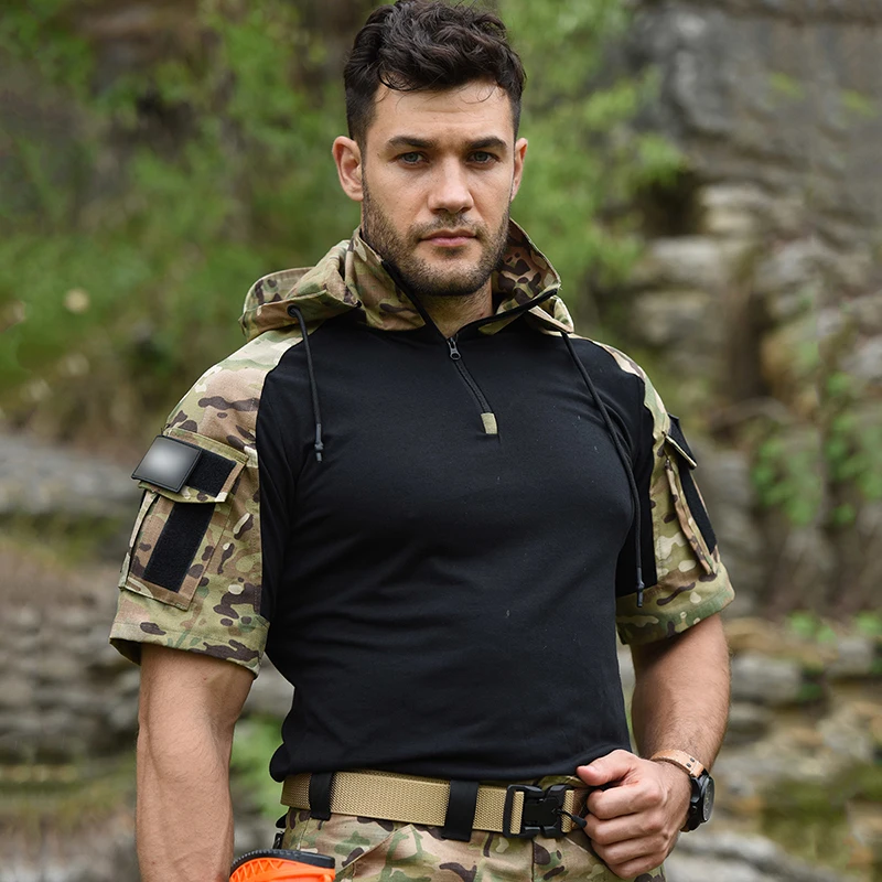 Tactical T-shirt Men Short Sle - Wildman Hunting & Outdoor Reviews บทวิจารณ์และราคา