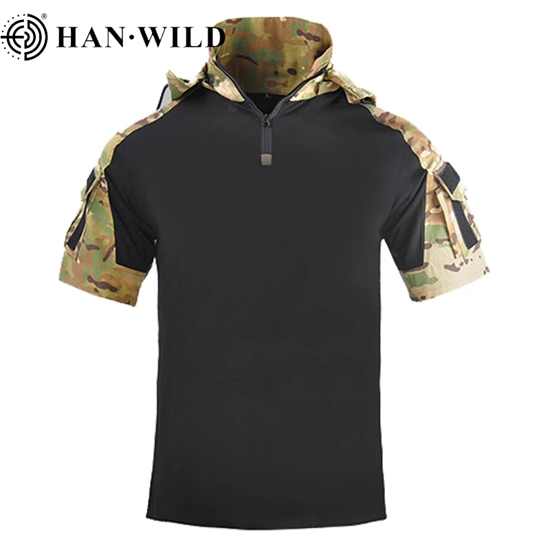 Tactical T-shirt Men Short Sle - Wildman Hunting & Outdoor Reviews บทวิจารณ์และราคา