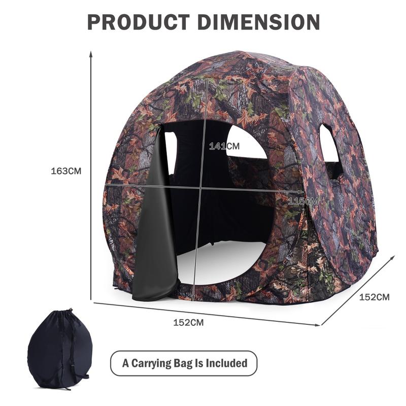 Portable Pop up Ground Camo Bl - Hunting & Outdoor Supplies Vanderbijlpark บทวิจารณ์และราคา