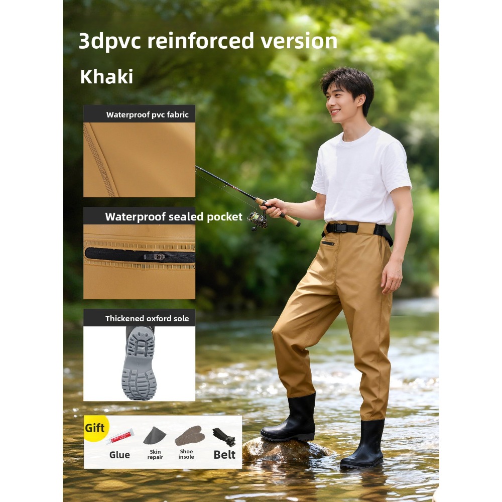Waterproof Breathable Hip Wade - Fishing Waders Breathable บทวิจารณ์และราคา