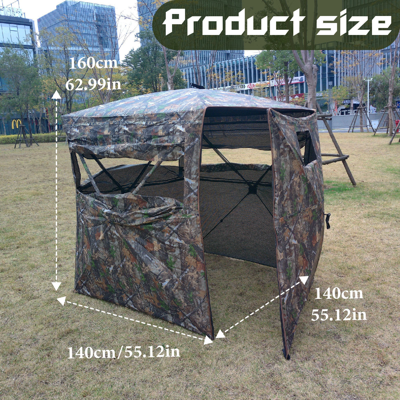 Camouflage Pop-Up Hunting Blin - Hunting & Outdoor Supplies Vanderbijlpark บทวิจารณ์และราคา
