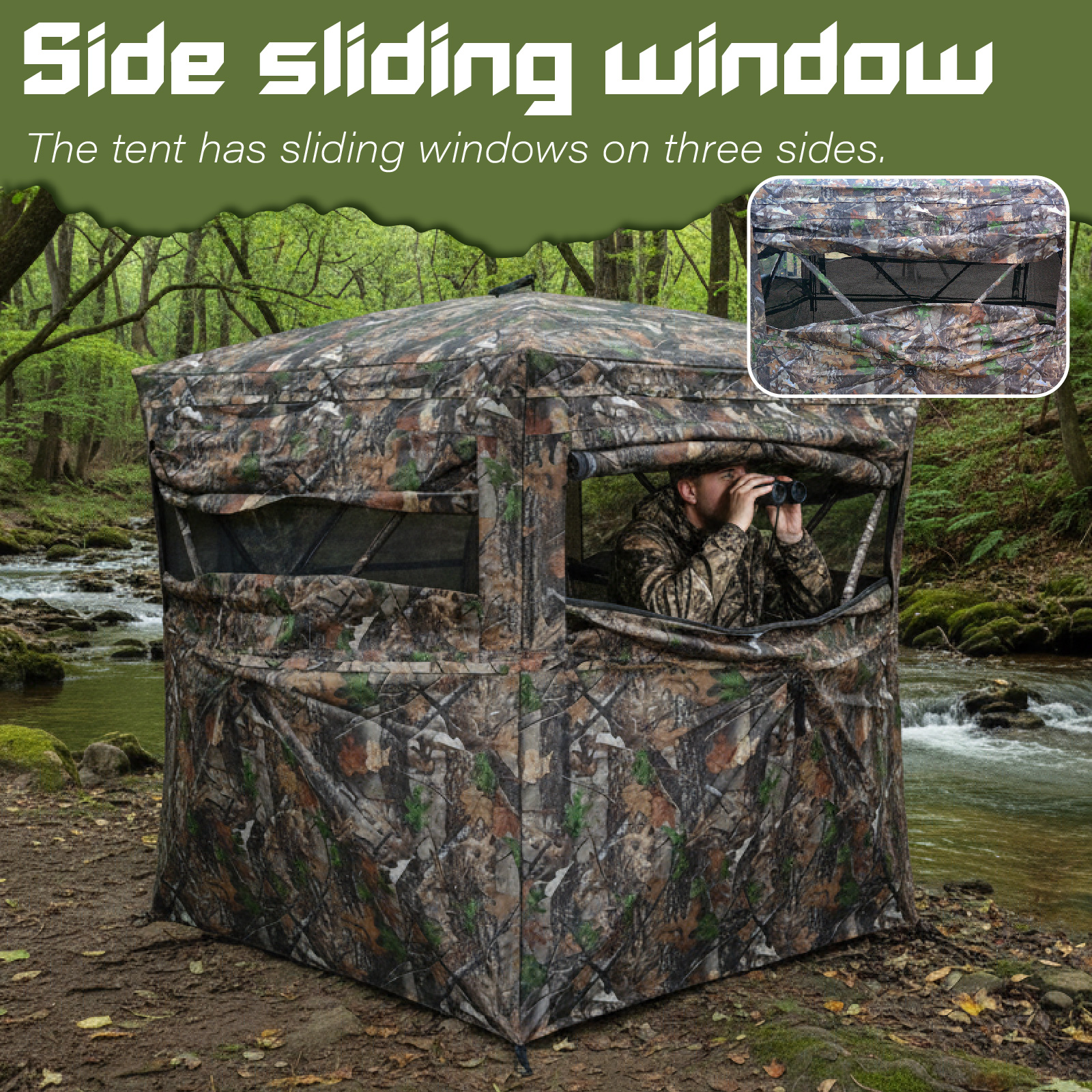Camouflage Pop-Up Hunting Blin - Hunting & Outdoor Supplies Vanderbijlpark บทวิจารณ์และราคา