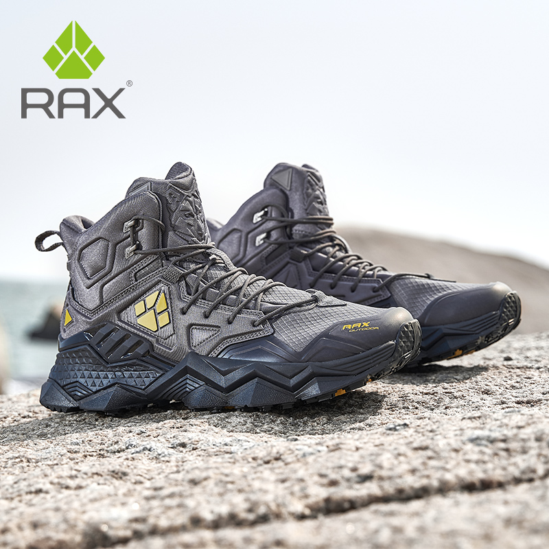 Rax Hiking Shoes Men Waterproo - Outdoor Hunting Boots For Men บทวิจารณ์และราคา