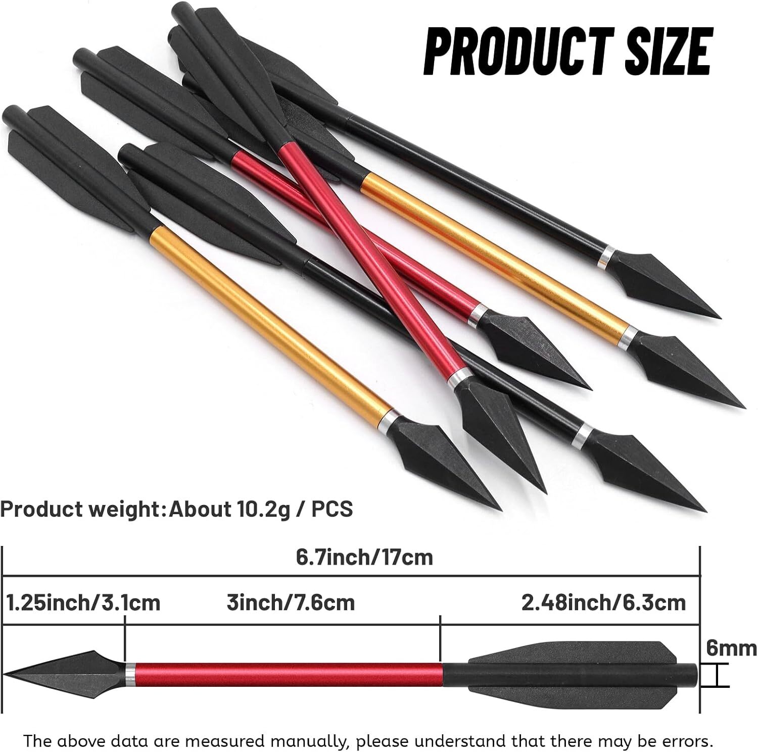 6/12pcs Crossbow Arrows Alumin - Crossbow Bolt Broadhead บทวิจารณ์และราคา