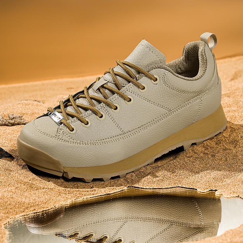 Trendy Leather Shoes Hiking Me - Hunting Outdoor Brands บทวิจารณ์และราคา