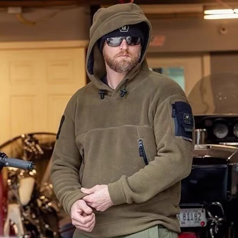 Men Winter Thermal Fleece Outd - Outdoor Hunting Hoodie บทวิจารณ์และราคา