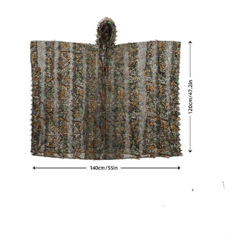Men Women Kids 3D Leaf Ghillie - Outdoor Hunting Outfit บทวิจารณ์และราคา