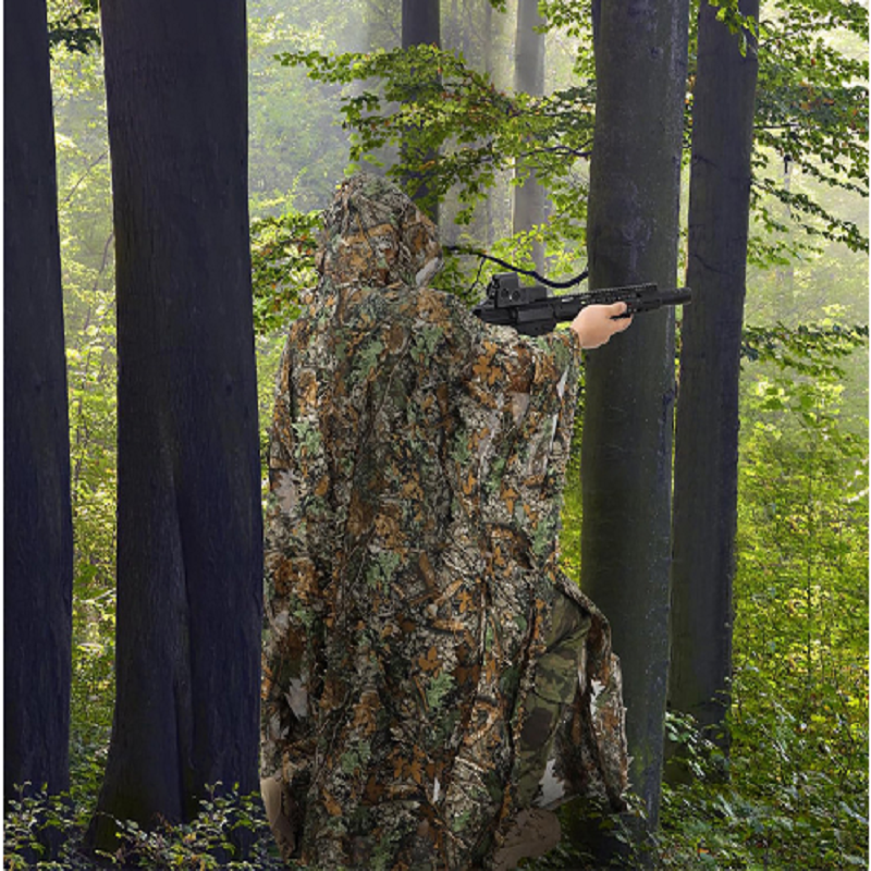 Men Women Kids 3D Leaf Ghillie - Outdoor Hunting Outfit บทวิจารณ์และราคา