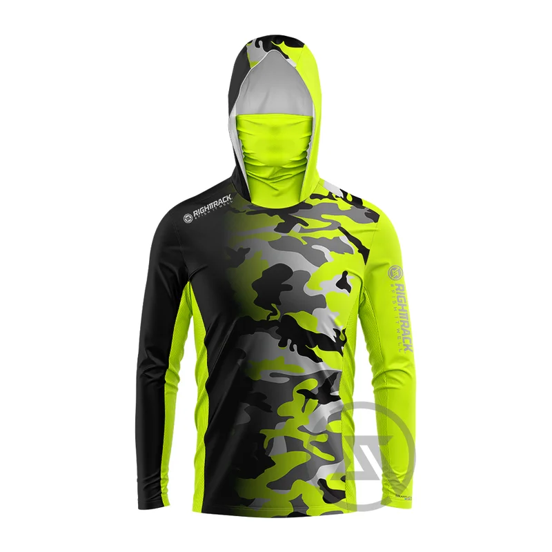 RIGHTTRACK Mask Hoodies Fishin - Outdoor Hunting Hoodie บทวิจารณ์และราคา