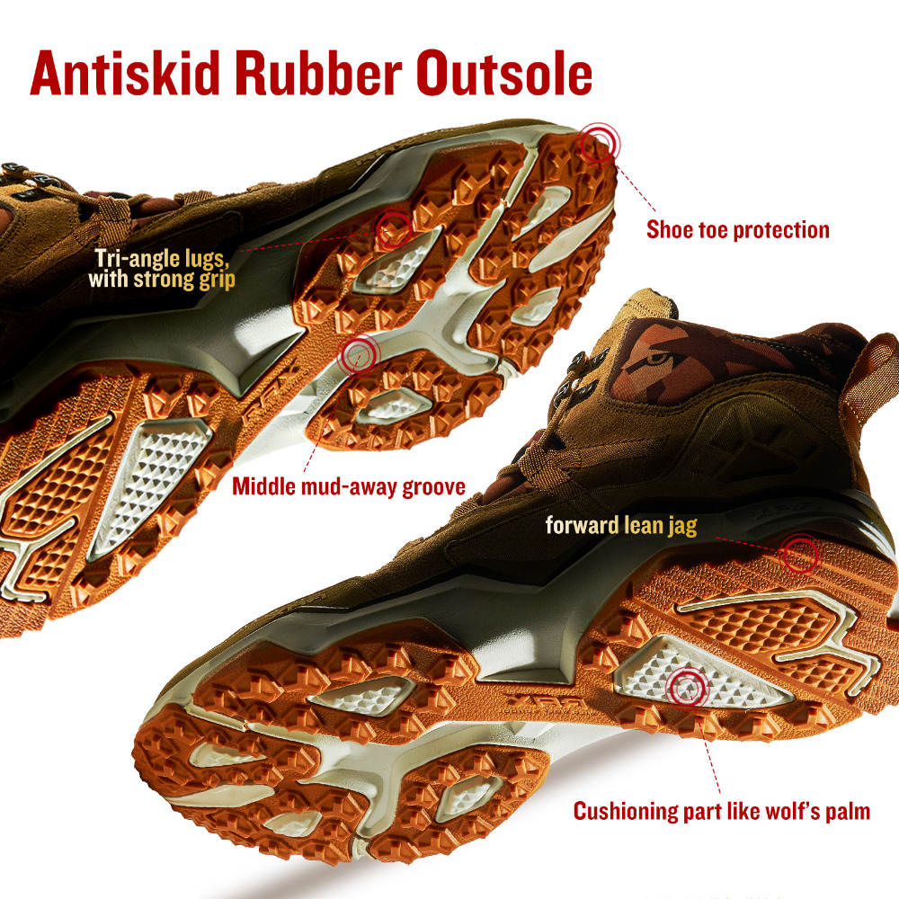 RAX Men Hiking Shoes Mid-top W - Outdoor Hunting Boots For Men บทวิจารณ์และราคา