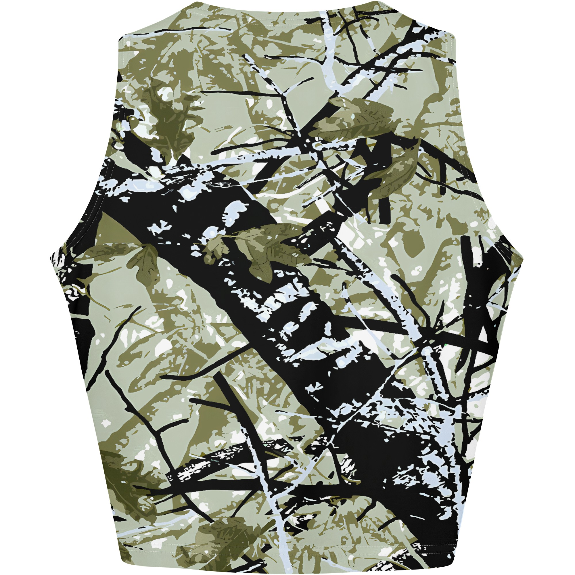 Camo Crop Top, Green Camouflag - Outdoor Hunting Outfit บทวิจารณ์และราคา