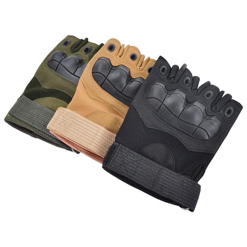 Tactical Training Gloves Haif  - Wildman Hunting & Outdoor Reviews บทวิจารณ์และราคา