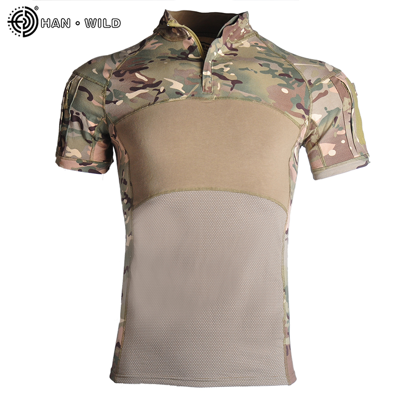 Men Combat Shirts Airsoft Tact - Wildman Hunting & Outdoor Reviews บทวิจารณ์และราคา
