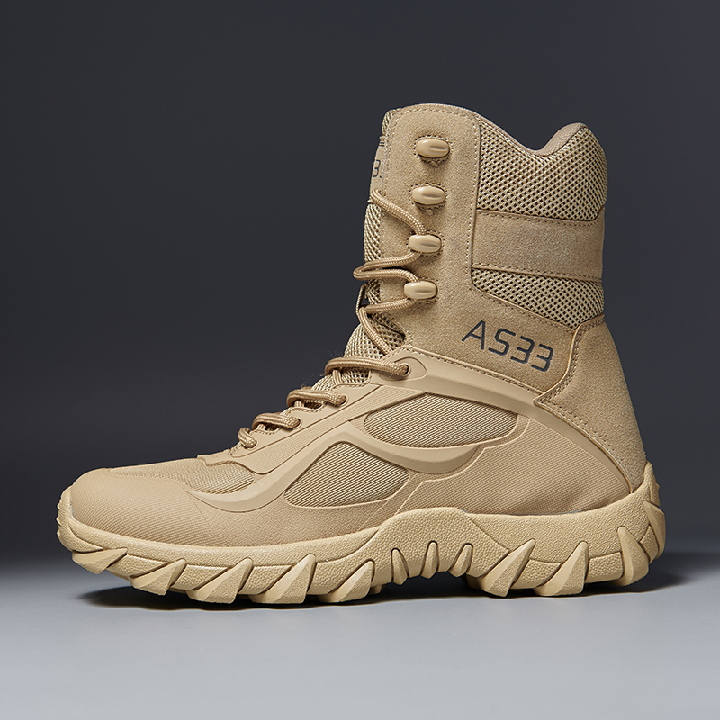 Men Tactical Boot Safety Anti- - Hunting Outdoor Brands บทวิจารณ์และราคา