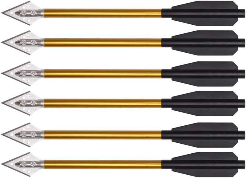 Aluminium Crossbow Bolts Arrow - Crossbow Bolt Broadhead บทวิจารณ์และราคา