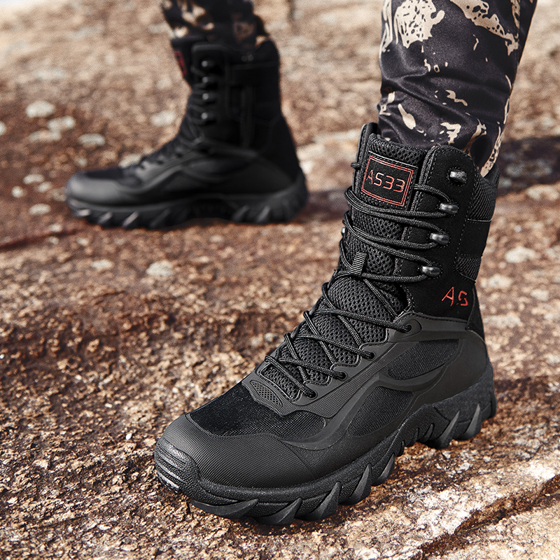 New Men High Quality Brand Lea - Hunting Outdoor Brands บทวิจารณ์และราคา