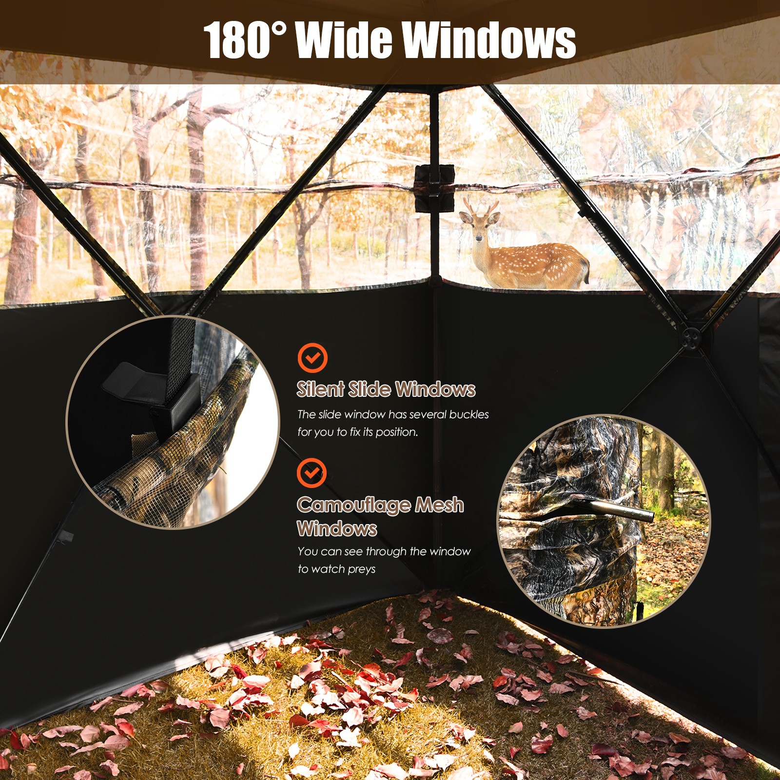 Portable 3 Person Hunting Blin - Hunting & Outdoor Supplies Vanderbijlpark บทวิจารณ์และราคา