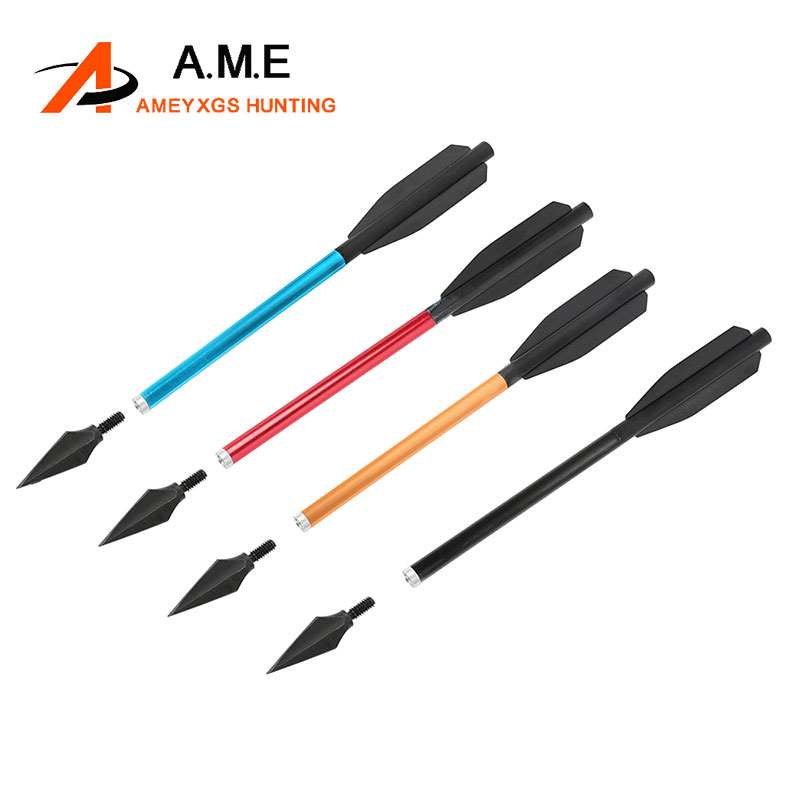 6/12pcs Aluminium Arrow Crossb - Crossbow Bolt Broadhead บทวิจารณ์และราคา