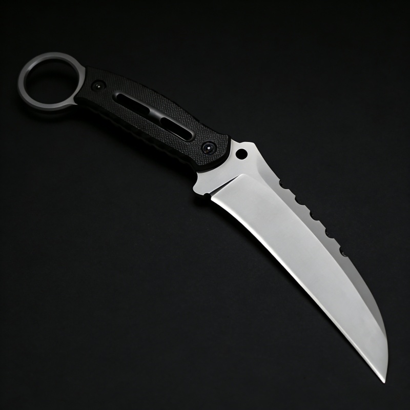 Stainless Steel Fixed Blade Kn - Hunting Knife Outdoor Edge บทวิจารณ์และราคา