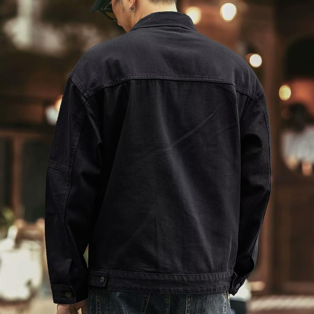 Retro American Denim Jacket Me - Hunting Outdoor Brands บทวิจารณ์และราคา
