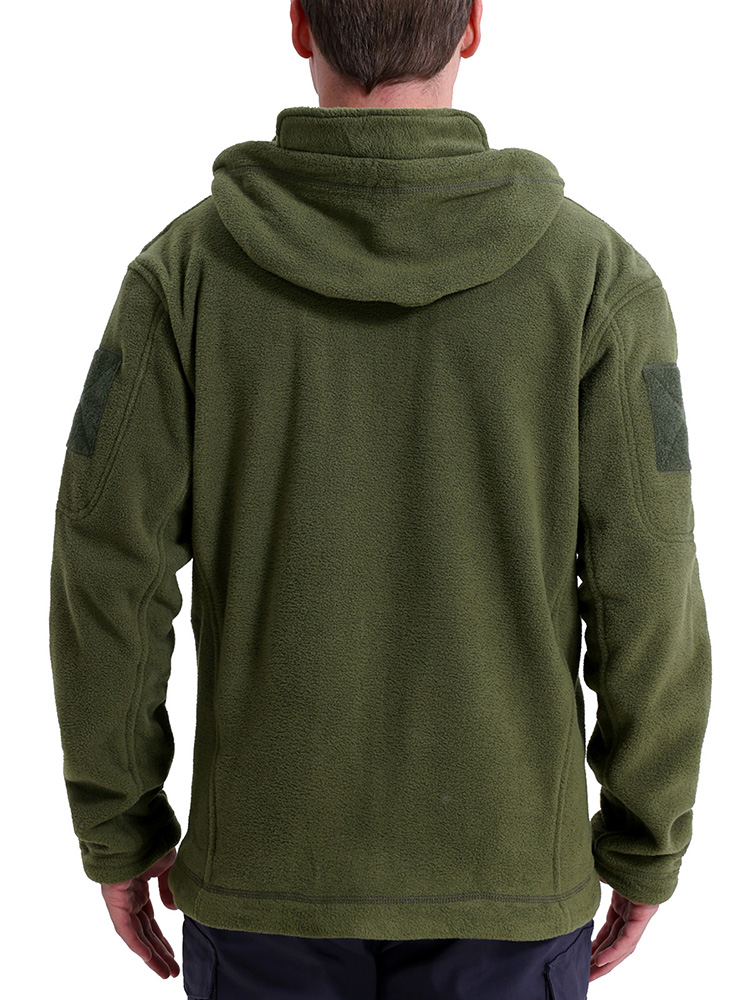 Men's Tactical Fleece Jacket W - Outdoor Hunting Hoodie บทวิจารณ์และราคา