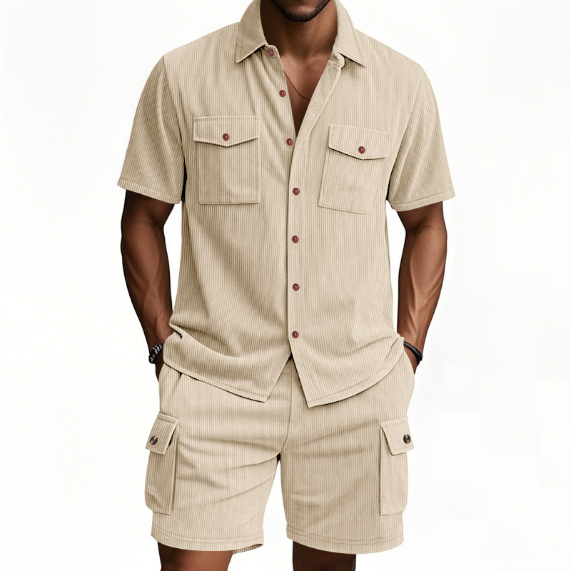 Men's Summer Corduroy Workwear - Outdoor Hunting Outfit บทวิจารณ์และราคา